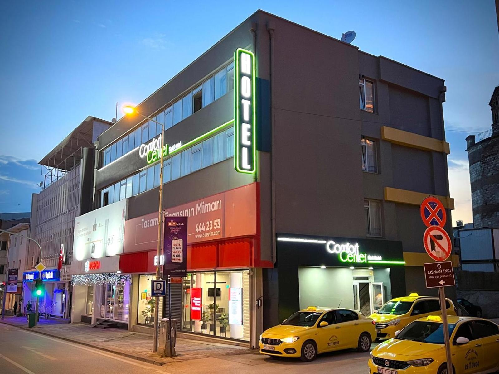 Comfort Center Suit Hotel Edirne Exterior foto